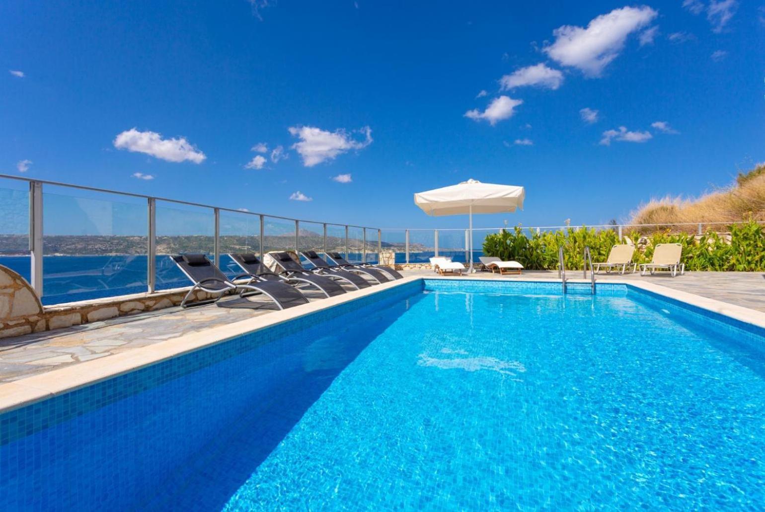 Souda Bay View Villa Kalami  Exterior photo
