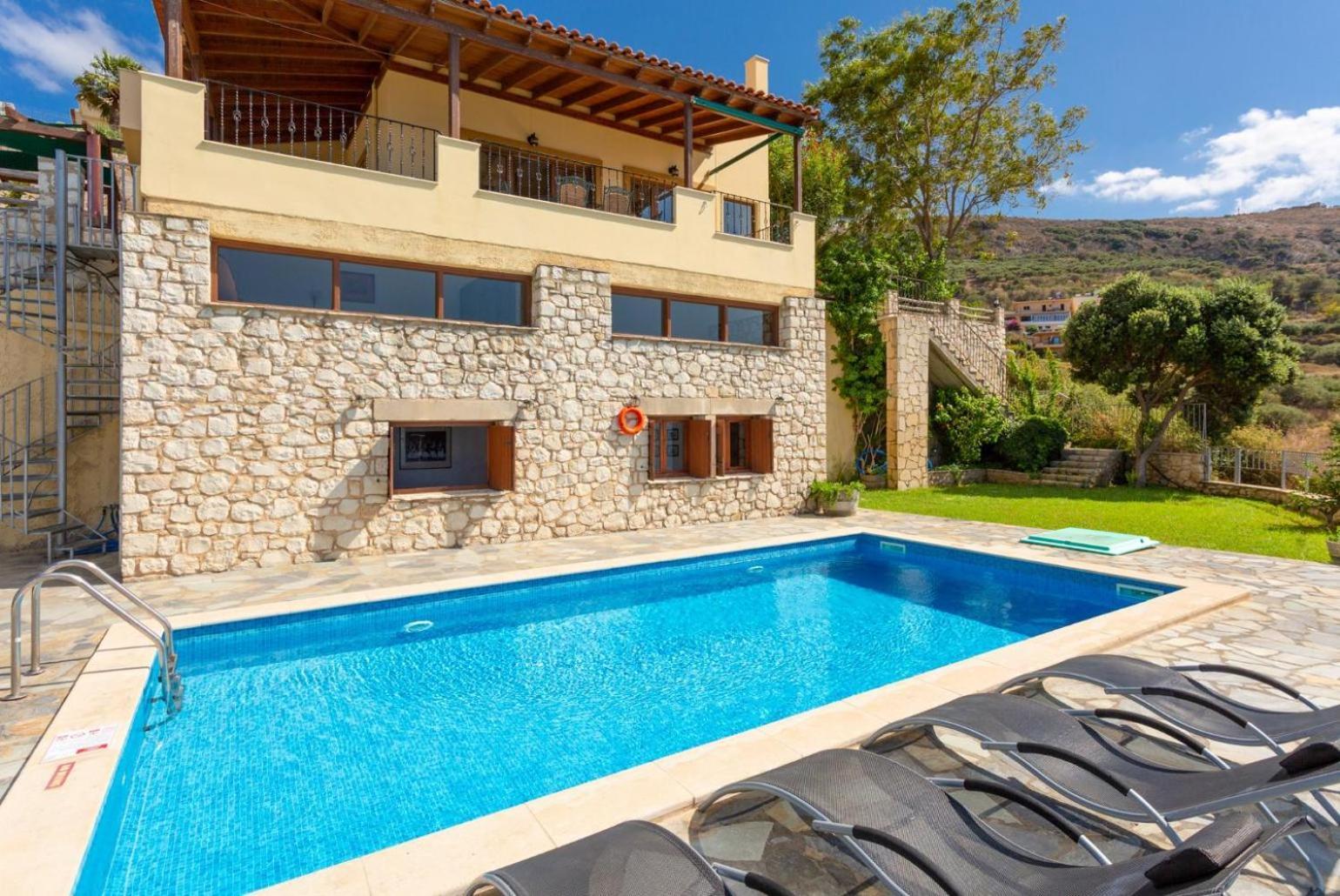 Souda Bay View Villa Kalami  Exterior photo