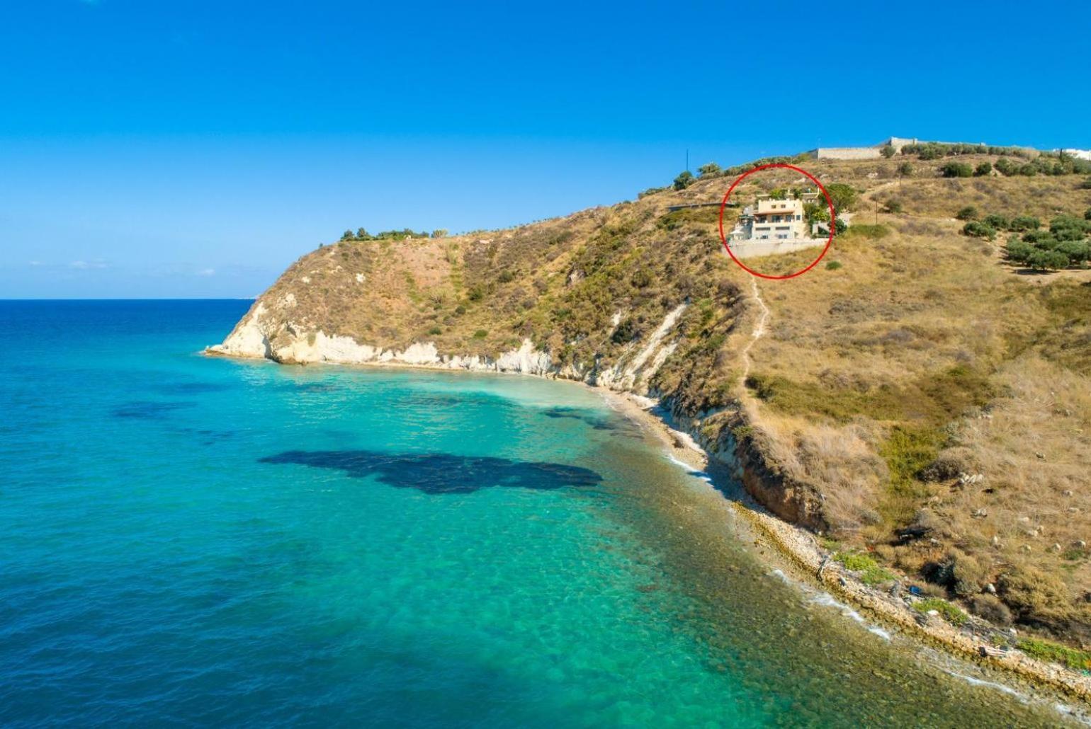 Souda Bay View Villa Kalami  Exterior photo